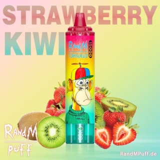 RandM Tornado Jednorazowy e-papieros 15000 Buchów o smaku STRAWBERRY KIWI 25 ml