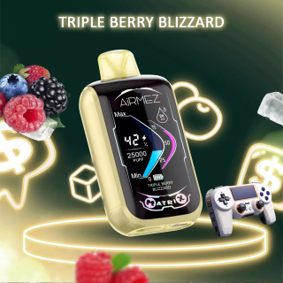 AiRMEZ Matrix 25000 Triple Berry Blizzard