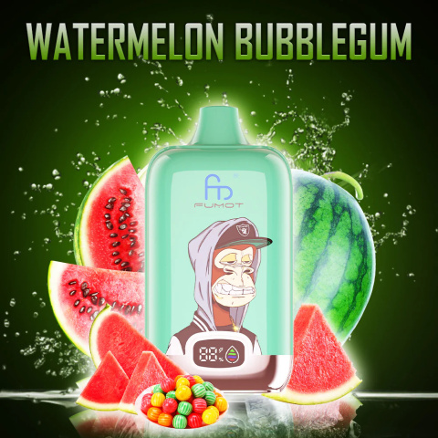 E-Papieros Fumot Digital Box 12000 Watermelon Bubble Gum