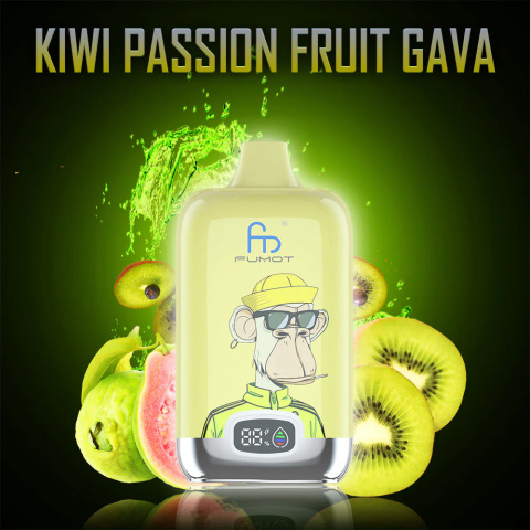 E-Papieros Fumot Digital Box 12000 Kiwi Passion Fruit Guava