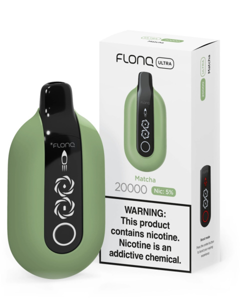 E-Papierosy Flonq Ultra 20 000 Matcha