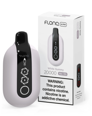 E-Papierosy Flonq Ultra 20 000 White Gummy