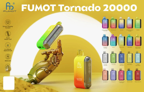 E-Papierosy Fumot Tornado 20 000 Banana Cake