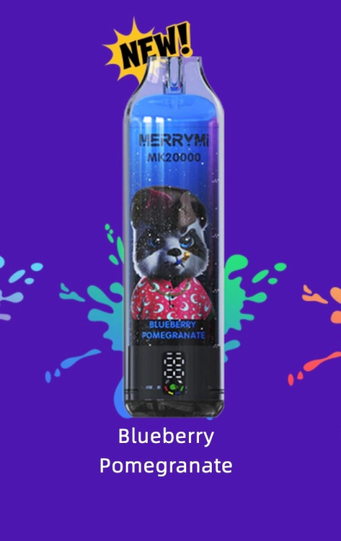 E-Papierosy MerryMi Mk 20 000 Blueberry Pomegranate