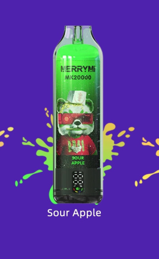 E-Papierosy MerryMi Mk 20 000 Sour Apple