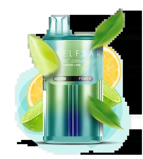 E-papierosy ELFBAR BC20000 Lemon Lime