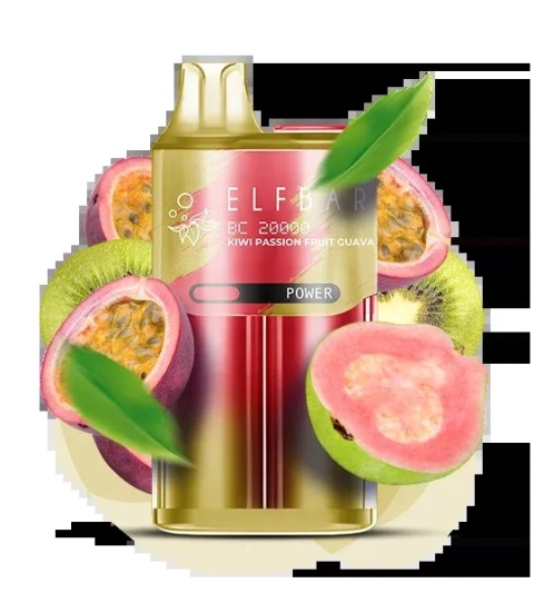E-papierosy ELFBAR BC20000 Kiwi Passion Fruit Guava