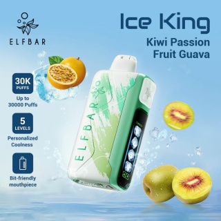 E-papierosy ELFBAR Ice King 30000 Kiwi Passion Fruit Guava