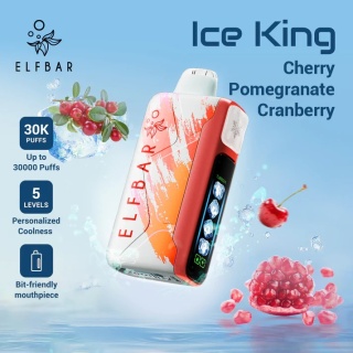 E-papierosy ELFBAR Ice King 30000 Cherry Pomegranate Cranberry