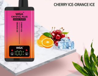 WGA Crystal Plus 20 000 Cherry Ice Orange Ice