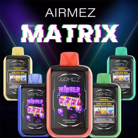 AiRMEZ Matrix Jednorazowy e-papieros 25000 Buchów o smaku Banana Berry Fantasy