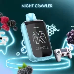 AiRMEZ Matrix Jednorazowy e-papieros 25000 Buchów o smaku Night Crawler