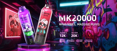 E-Papierosy MerryMi Mk 20 000 Miami Mint