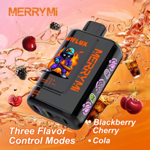 E-papieros MerryMI 24000 Wiflux Blackberry/Cherry Cola