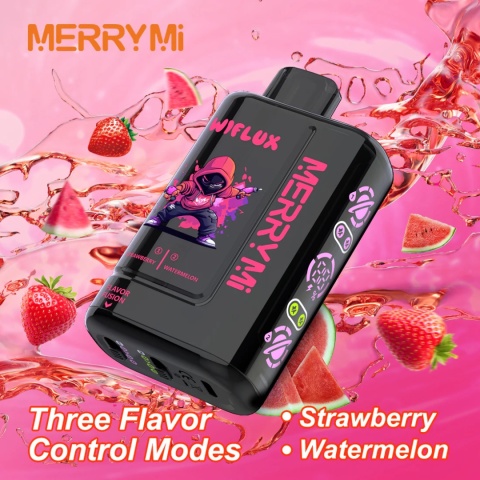 E-papieros MerryMI 24000 Wiflux Strawberry/Watermelon