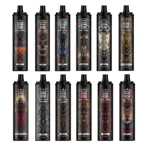 E-papieros jednorazowy Aroma King Dark Knight 15000 Grape Ice