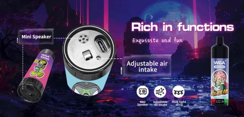 E-papieros jednorazowy WGA 40000 Sprite