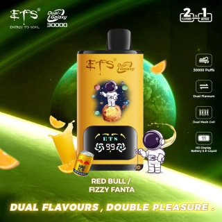 E-papierosy ETS Dual Galaxy 30000 Redbull/Fizzy Fanta