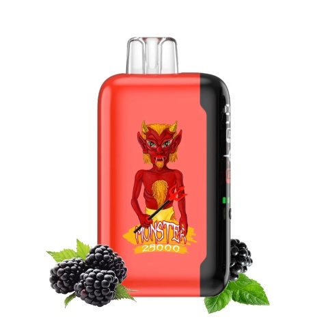 E-papierosy ETS Monster 25000 Mr. Black