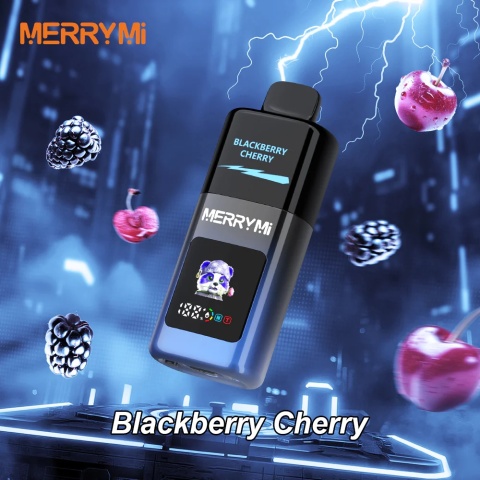 E-papierosy MerryMi Mecha PRO 35000 Blackberry Cherry