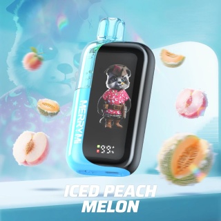 E-papierosy MerryMi Panda X 40000 Iced Peach Melon