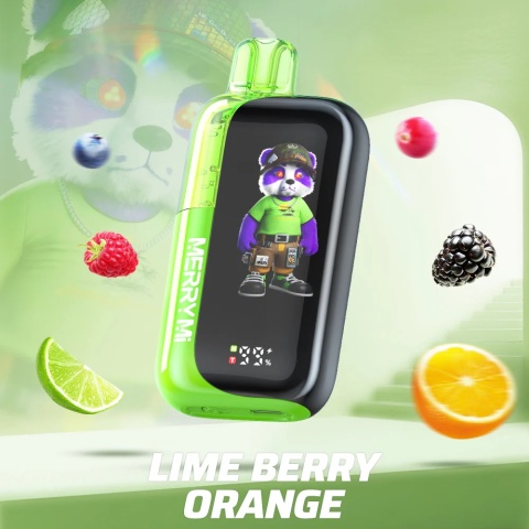 E-papierosy MerryMi Panda X 40000 Lime Berry Orange