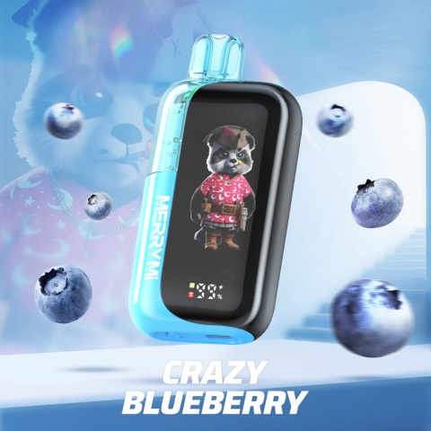 E-papierosy MerryMi Panda X 40000 Crazy Bluberry