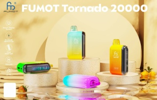 Fumot Tornado Jednorazowy e-papieros 20000 Buchów o smaku Cola Ice