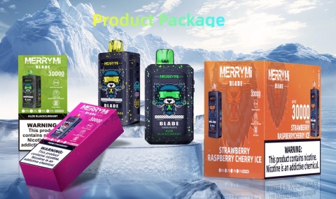 Merry Mi Blade Jednorazowy e-papieros 30000 Buchów o smaku Prime Strawberry