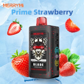 Merry Mi Blade Jednorazowy e-papieros 30000 Buchów o smaku Prime Strawberry
