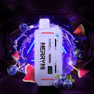 Merry Mi M-Mecha Jednorazowy e-papieros 16000 Buchów o smaku Blueberry Watermelon
