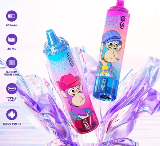 RandM Tornado Jednorazowy e-papieros 15000 Buchów o smaku COLA LEMON