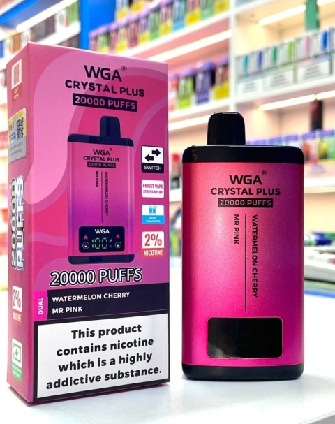 WGA Crystal Plus 20 000 Watermelon Cherry/Mr.Pink