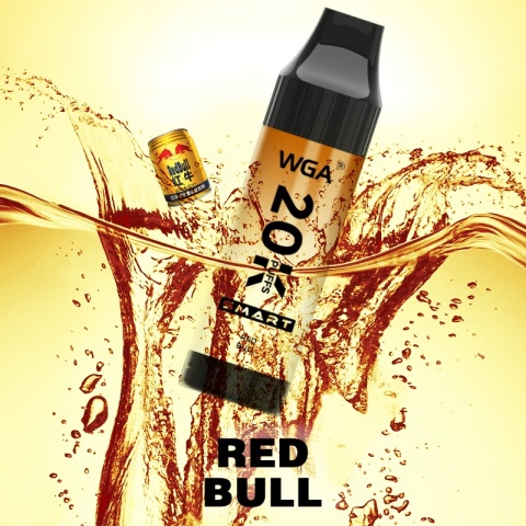 WGA Smart 20 000 Buchów jednorazowy e-papieros o smaku Redbull