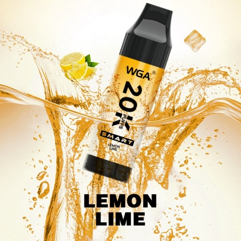 WGA Smart 20 000 Buchów jednorazowy e-papieros o smaku Lemon Lime