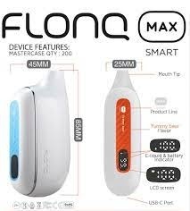 E-papierosy jednorazowe FLONQ Max Smart 12000 Blackberry Raspberry