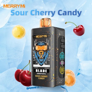 Merry Mi Blade Jednorazowy e-papieros 30000 Buchów o smaku Sour Cherry Candy