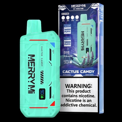 Merry Mi M-Mecha Jednorazowy e-papieros 16000 Buchów o smaku Cactus Candy