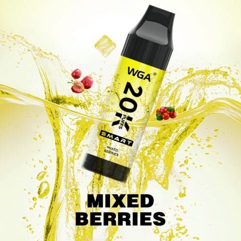 WGA Smart 20 000 Buchów jednorazowy e-papieros o smaku Mixed Berries