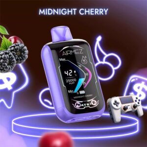 AiRMEZ Matrix Jednorazowy e-papieros 25000 Buchów o smaku Midnight Cherry