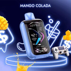 AiRMEZ Matrix Jednorazowy e-papieros 25000 Buchów o smaku Mango Colada