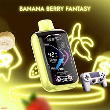 AiRMEZ Matrix Jednorazowy e-papieros 25000 Buchów o smaku Banana Berry Fantasy