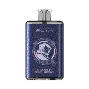 META Galaxy Jednorazowy e-papieros 9000 Buchów o smaku Blueberry Peach Gummy 19 ml