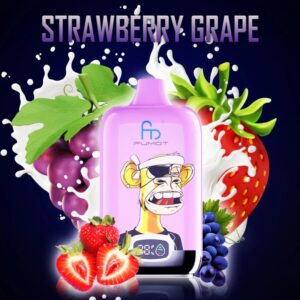 Fumot Digital Box Jednorazowy e-papieros 12000 Buchów o smaku Strawberry Grape