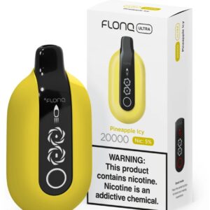 Flonq Ultra Jednorazowy e-papieros 20000 Buchów o smaku Pineapple Icy