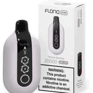 Flonq Ultra Jednorazowy e-papieros 20000 Buchów o smaku White Gummy