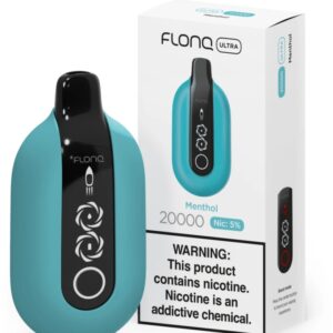 Flonq Ultra Jednorazowy e-papieros 20000 Buchów o smaku Menthol