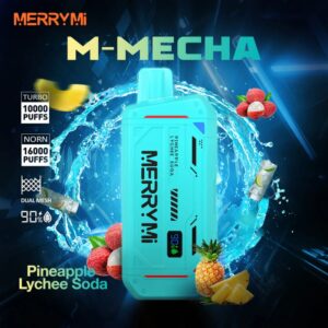 Merry Mi M-Mecha Jednorazowy e-papieros 16000 Buchów o smaku Pineapple Lychee Soda