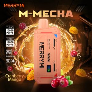 Merry Mi M-Mecha Jednorazowy e-papieros 16000 Buchów o smaku Cranberry Mango