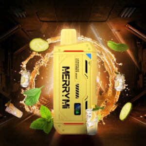 Merry Mi M-Mecha Jednorazowy e-papieros 16000 Buchów o smaku Lemonade Cucumber Mint